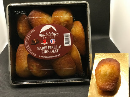 Madeleines au Chocolat - Noisette