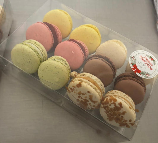 Macarons Assortis X12